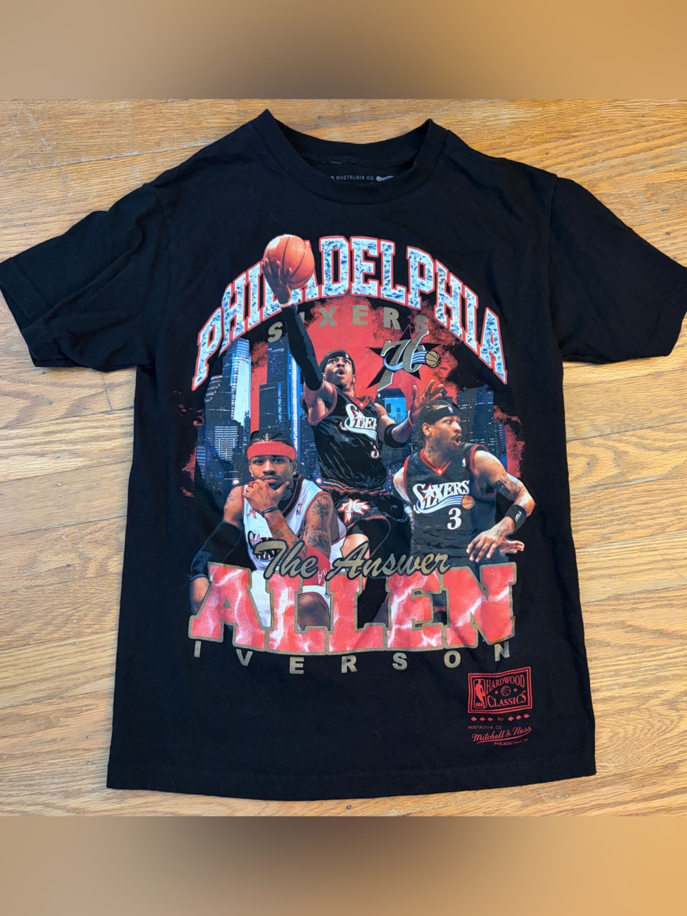 Philadelphia 76ers Allen Iverson Tee - S